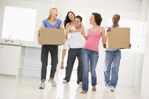 Office removals planning in Tufnell Park on a local business street