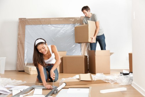 Moving truck support for homes in Tufnell Park