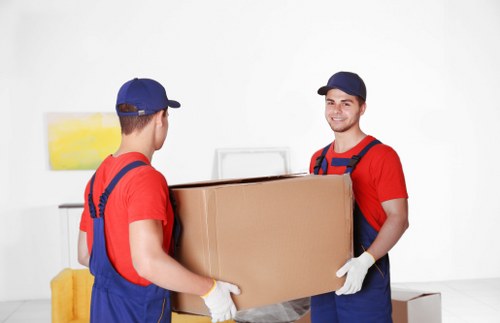 Packing and moving office furniture for a Tufnell Park business relocation