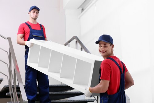 Removal team handling a residential move in Tufnell Park