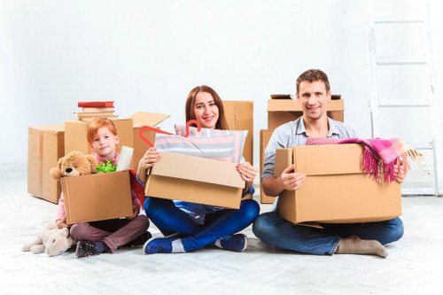 Local removal company planning a move with parking and access considerations