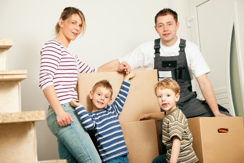 House movers in Tufnell Park loading furniture for a residential move