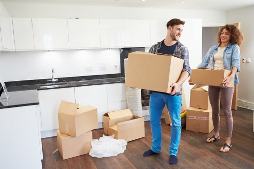 Waste collection materials arranged for lawful disposal