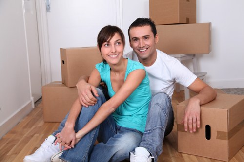 Local removal van near Tufnell Park residential properties