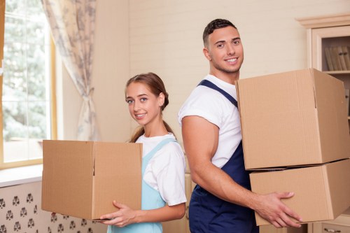 Charity reuse collection with furniture and household items