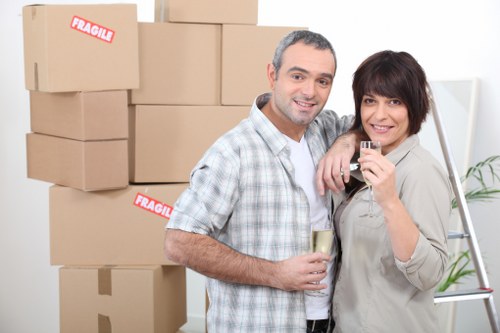 North London street access typical for Tufnell Park removals